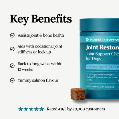 New expert formulated Joint Restore Chews